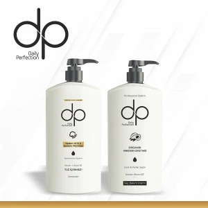 Dp Daily Perfection Pamuk Sütü & Buğday Proteini ŞAMPUAN500ML Hindistan Ceviziyağı Keratin Biotin Saç Bakım Kremi 500ML
