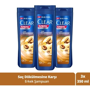 Men Kepeğe Karşı Etkili Şampuan  Ne Karşı Kahve Çekirdeği Özü 350 ml X3 Adet