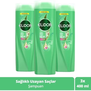 Superblend Saç Bakım Şampuanı Sağlıklı Uzayan Saçlar Biotin Argan Yağı Arjinin 400 ml X3