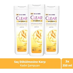 Women Kepeğe Karşı Etkili Şampuan  Ne Karşı Zencefil Özü 350 ml X3 Adet