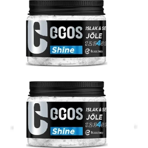 Islak & Sert Jöle Shine No 4 400 ml x 2 Adet Saçlarda Zaman Kazandiran