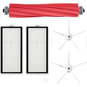 Ibrush, 5 Parça Roborock Q7 Max Basic Set, Roborock Q7 Max Q7 Max+ Basic Set 5 Parça Beyaz Yan Fırçalı