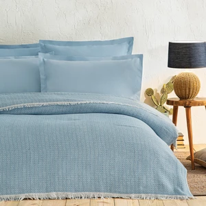 Soren Çift Kişilik Pike - Açık Mavi