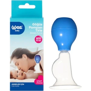 Wee Baby Göğüs Pompası Tırle Silikon Malzeme ile BPA İçermeyen  Tekli Kullanım İçin