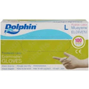 Pudralı Eldiven Dolphin Pudralı Beyaz Eldiven