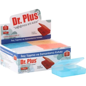 Dr. Plus    Ilaç Saklama Ve Zamanlama Kutusu Günlük ( 12 Adet)