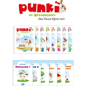 Düşler Yayıncılık Punki ve Arkadaşları Okul Öncesi Eğitim Seti 5+