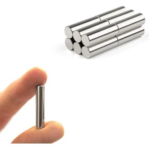 Mıknatıs AVM Neodyum Mıknatıs Silindir D5x25 mm (10'lu Paket)
