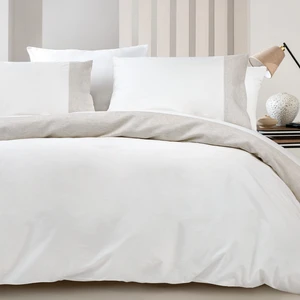 Bedding Korin Çift Kişilik Nevresim Takımı - Beyaz