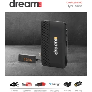 One-Plus Mini HD Uydu Alıcısı HDMI Bağlantılı Full HD Görüntü 450 Mhz İşlemci