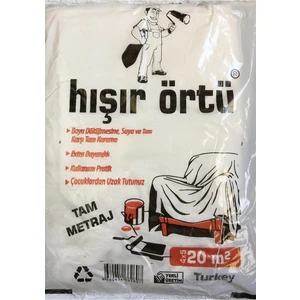 Hışır Örtü 20 Adet Boya Badana Örtüsü 20 M²