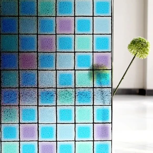 Meiwa Japon Teknolojisi Statik Vitray 3dsc Cam Folyosu Filmi / Ebat: 46 cm x 1 mt - MAVİ66NZY