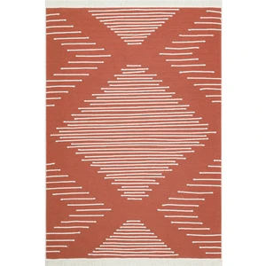 Eko Halı Arya Ar 15 Terra  Yıkanabilir Çift Taraflı Modern Desenli Dokuma Kilim