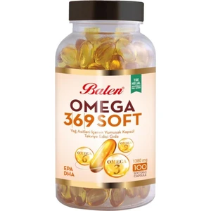 Omega 3-6-9 Soft Yağ Asitleri Içeren 1380 Mg 100 Kapsül