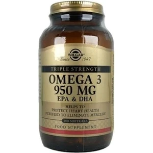 Omega-3 950 Mg Takviye Edici Gıda 100 Softjel Kapsül
