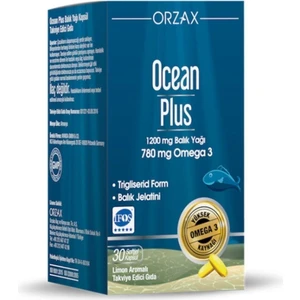Ocean Plus 1200 Mg 30 Kapsül Balık Yağı
