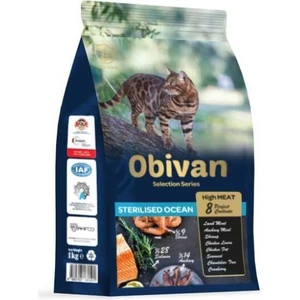 Selection Sterilised Düşük Tahıllı Okyanus Balıklı Kısırlaştırılmış Kedi Maması 1 Kg x 6 Adet
