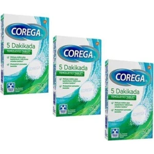 Protez Temizleyici Naneli 30 Tablet 3'lü Paket