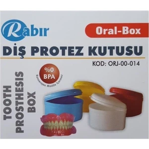 Diş Protezi Saklama Kutusu