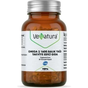 Omega 3 1600 Balık Yağı 30 Yumuşak Kapsül