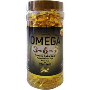 Naturlife Omega 3-6-9 Norveç Balık Yağı 1300 Mg 200 Softjel