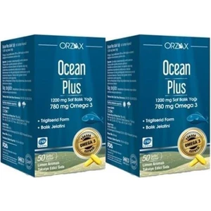 Ocean Plus 1200 Mg Omega3 Balık Yağı 50 Kapsül 2 Adet