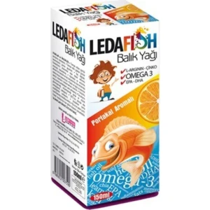 Ledafish Balık Yağı 150 Ml Portakallı Ledafıshb150