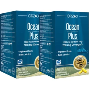 Ocean Plus Omega 3 1200 Mg 50 Kapsül 2'Li