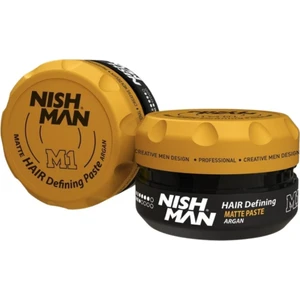 Nıshman M1 Argan Saç Şekillendirici Ultra Sert Mat Wax / Sert Ve Sık Saçlara Yönelik 100 Ml