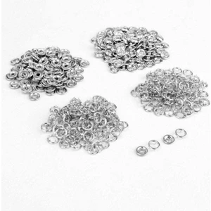 9.5mm Nikel Gümüş Bebe Çıtçıt 100 Adet