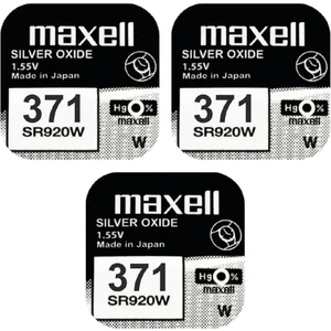 371 SR920SW 1.55V Saat Pili %100 Orijinal 3 Adet