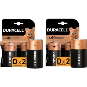 D Büyük Boy 4 Lü Pil