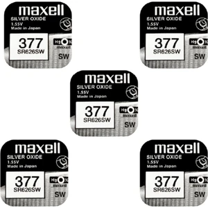 377 SR626SW 1.55V Saat Pili 5 Adet %100 Orijinal 5 Adet
