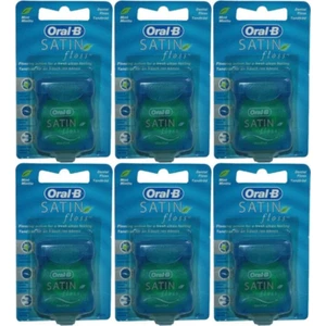 Satin Floss Mint Diş Ipi 25 Metre 6 Adet