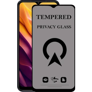 Kzy General Mobile Gm 22S Tam Kaplayan Privacy Hayalet Temperli Ekran Koruycu Cam