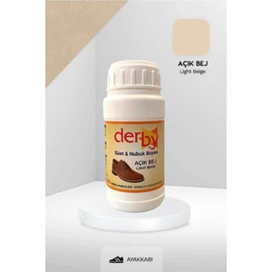 Açık Bej Süet & Nubuk Deri Boyası 250 ml  Süet Nubuk Ayakkabı Boyası