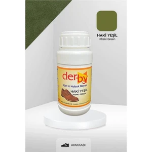 Haki Yeşil Süet & Nubuk Deri Boyası 250 ml  Süet Nubuk Ayakkabı Boyası