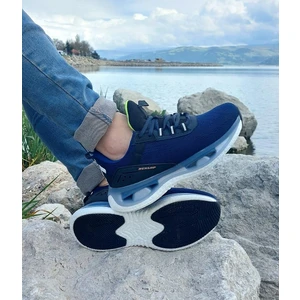 2240 Lacivert Renk Air Taban Fuspetli Erkek Spor Ayakkabı