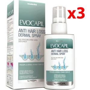 Anti Hair Loss Sprey 60 ml - 3 Adet