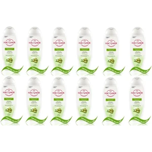Hacı Şakir H  Şakir Şampuan Kremli Zeytinyağı-Tüm Saçlar 500 Ml 12'Li Set H  Şakir Şampuan Kremli