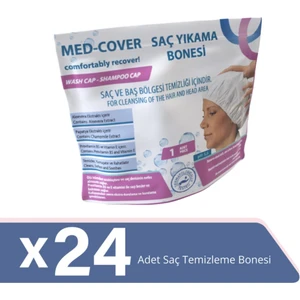 Medcover Med-Cover Saç Yıkama Bonesi 1x24'Lü Gönderim