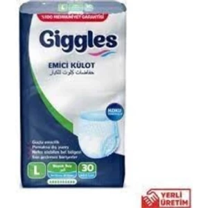 Gigless Giggles Külotlu Yetişkin Hasta Bezi Large 30 Lu