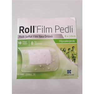 Film Pedli 8X10 cm 50LI Steril Pedli Film   Örtüsü Su Geçirmez