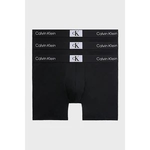 Calvin Klein Logolu Pamuklu 3 Pack Boxer 000NB3529AUB1 Erkek Boxer 000NB3529A Ub1