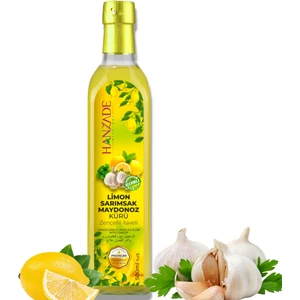Hanzade Bitkisel Limon Sarımsak Maydanoz Kürü 500 ml Cam Şişe