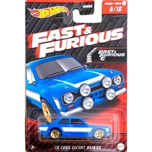 Hot Wheels Cerenuluslararasısanal Mağazacılıkmattel Hot Wheels Fast And Furious 1970 Ford Escort HNR88 / HNR96