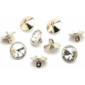 Hobi Dünya Taşlı Kırlent ve Mobilya Düğmesi Gümüş