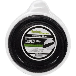 Spring Garden Motorlu Tırpan Misinası 3,3 mm Testere Diş 41MT (Diken, Ot, Çimen Kesme)