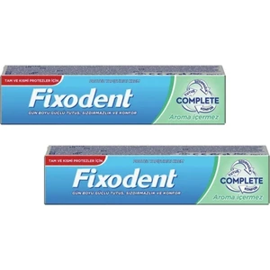 Complete Aroma Içermez Diş Protez Yapıştırıcı Krem 47 gr 2'li