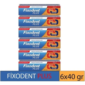 Plus Protez Yapıtıcı 6 x 40 gr Skt 06.2025
